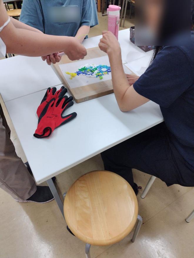 キーホルダーづくり04