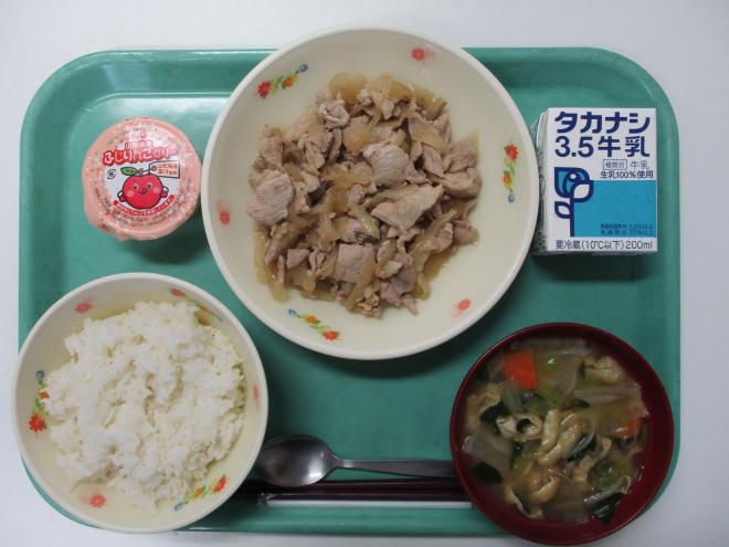 9月17日(木曜日)の給食