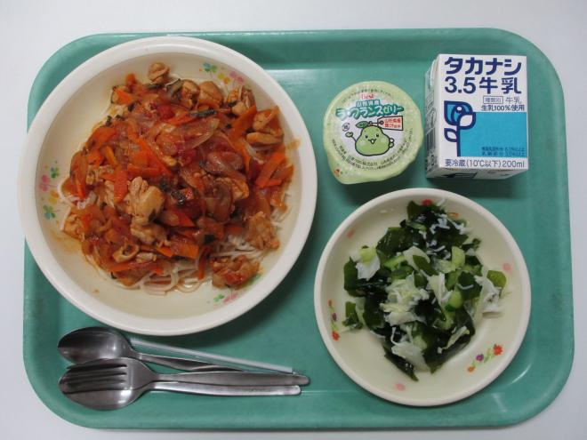9月30日(火曜日)の給食