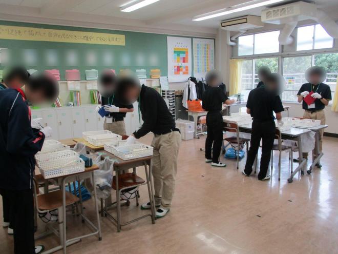 10月22日(水曜日)の生徒のようす10