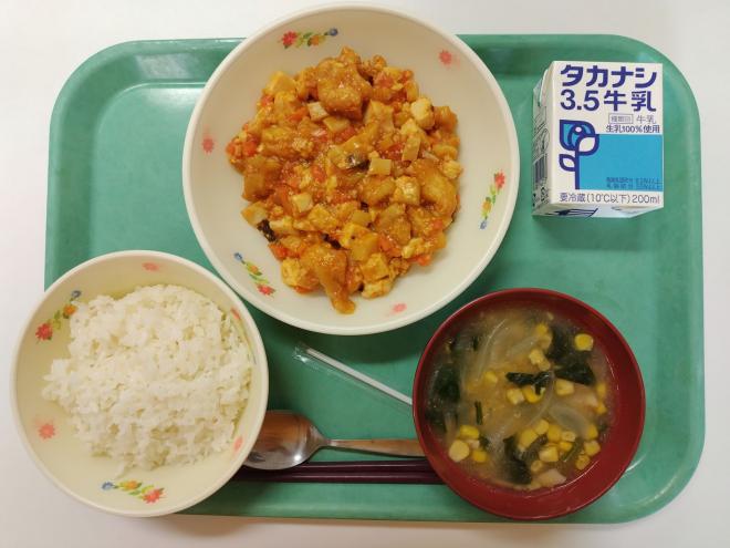 11月7日(金曜日)の給食