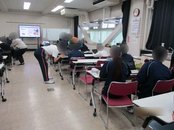 12月1日(月曜日)の生徒のようす02