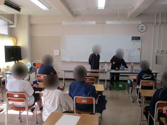 12月8日(月曜日)の生徒のようす10