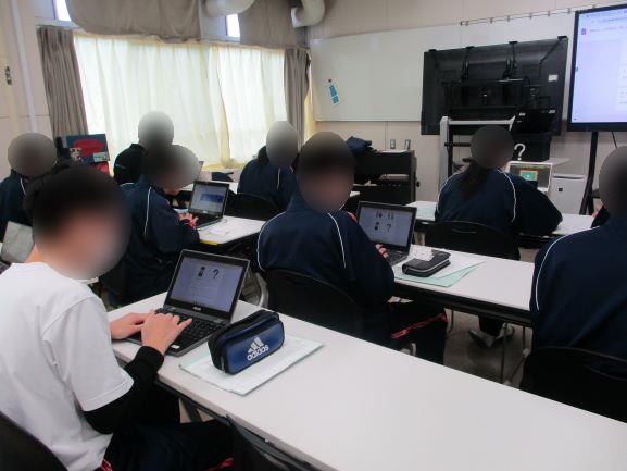 12月16日(火曜日)の生徒のようす16