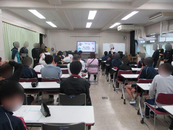 4月16日(木曜日)の生徒のようす01