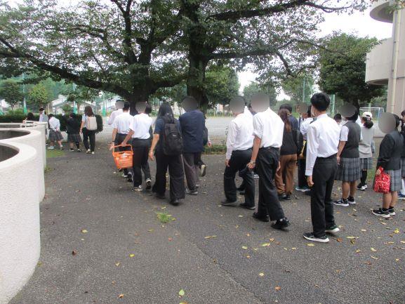 10月2日(金曜日)の生徒のようす11