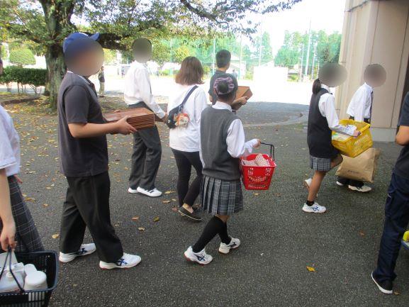10月9日(金曜日)の生徒のようす10