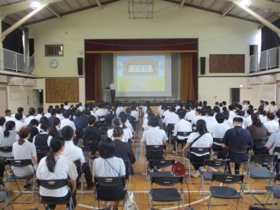 9月1日(火曜日)の生徒のようす05