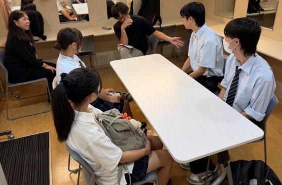 神奈川新聞取材風景1