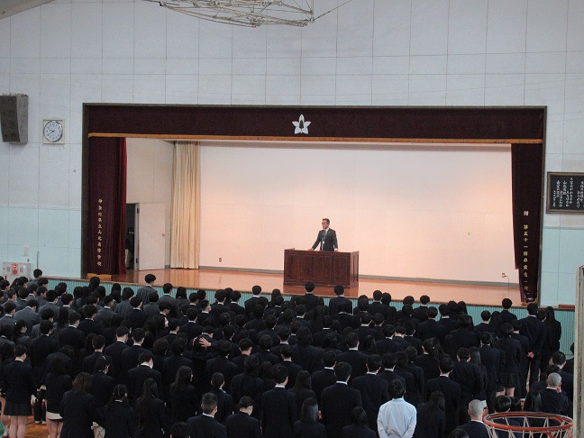 始業式・着任式2