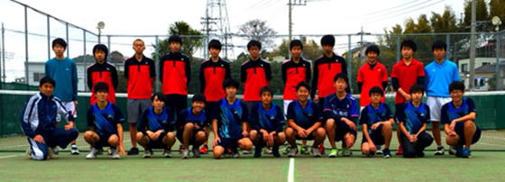 男子硬式テニス部 神奈川県立座間高等学校